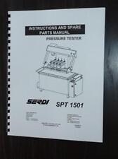 Serdi Model SPT 1501 Pressure Tester Manual  for sale  Shipping to South Africa