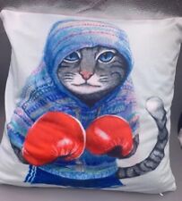 Cartoon boxing cat for sale  BEDFORD