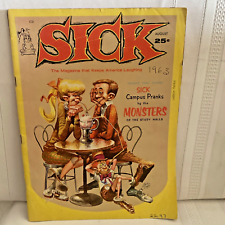 Vintage sick comic for sale  Stockton