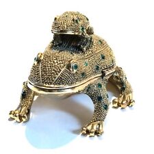 Jeweled brass frog for sale  Hackettstown