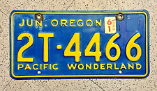 1961 oregon license for sale  Syracuse