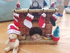 Christmas fireplace decoration for sale  NEWHAVEN