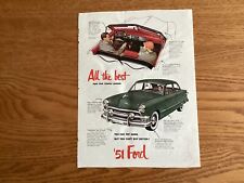 Revista Ford 1951 Add comprar usado  Enviando para Brazil