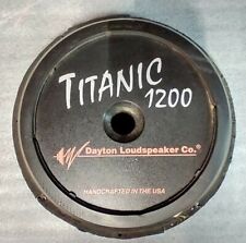 DAYTON AUDIO TITANIC 12" CAST FRAME MONSTER SUB WOOFER for sale  Shipping to South Africa