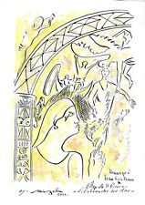 Jean cocteau dessin d'occasion  Gagny