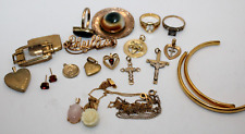 24+ Grams of 10kt,  12kt,  14kt  Gold Filled Scrap or Wear Lot Assorted Jewelry, used for sale  Shipping to South Africa