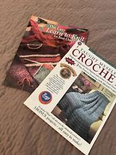 Learn knit crochet for sale  Rutherfordton