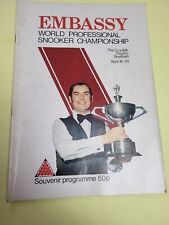 Embassy professial snooker for sale  DERBY