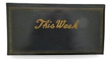 Vintage weekly planner for sale  Shipping to Ireland