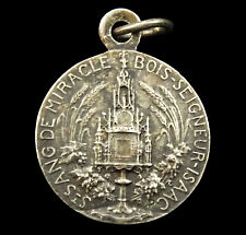 Medalha francesa St Sang de Miracle Bois-Seigneur-Isaac Sangue Sagrado Vintage comprar usado  Enviando para Brazil