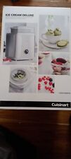Cuisinart deluxe ice for sale  BEDFORD