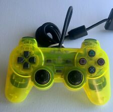 Sony PlayStation 2 PS2 DualShock 2 Controller Lemon Yellow Genuine OEM  for sale  Shipping to South Africa