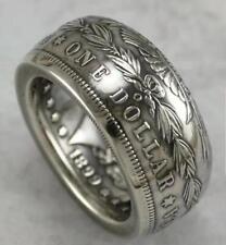 Morgan Dollar Coin Ring U Pick Size Artisan Handcrafted 90% Silver, used for sale  Shipping to South Africa