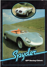 Spyder mid 1980s for sale  UK