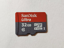 Cartão de memória microSDHC SanDisk Ultra 32GB UHS-I classe 10 - Genuíno, usado comprar usado  Enviando para Brazil