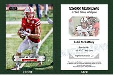 Cartões de arte 2020 Luke McCaffrey edições e cartões de futebol originais Nebraska comprar usado  Enviando para Brazil