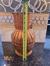 Vintage wicker vase for sale  Farmville
