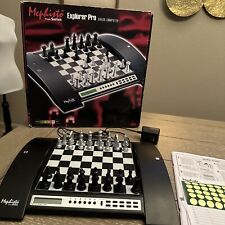 Juego de ordenador de ajedrez electrónico Mephisto Explorer Pro Saitek. Probado funciona (leer) segunda mano  Embacar hacia Argentina