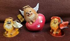 Pomeranian dog figurines for sale  Hillsboro