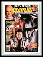 Quantum Leap Scott Bakula 1993 Starlog Cover Magazine Trading Card # 81 for sale  Shipping to South Africa