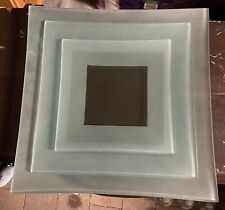 Square glass serving for sale  BLACKBURN
