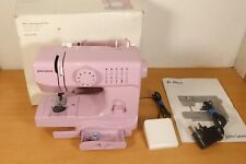 John Lewis JL Mini Sewing Machine Boxed with Pedal Lilac / Pink Tested Working, used for sale  Shipping to South Africa