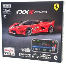 Carro de controle de aplicativo Maisto escala 1/41 82650F - Ferrari FXXK Evo Bluetooth - Vermelho comprar usado  Enviando para Brazil