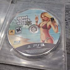 Grand Theft Auto V GTA 5 PS3 somente disco testado comprar usado  Enviando para Brazil