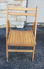 vintage wooden folding chair for sale  Lake Geneva