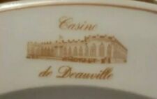 Assiettes casino deauville d'occasion  Cabourg