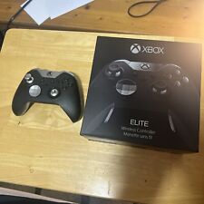 Microsoft - Mando Inalámbrico Xbox Elite para Xbox One - Negro - Funciona con Caja segunda mano  Embacar hacia Argentina