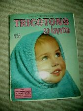 Tricotons layette 1962 d'occasion  Strasbourg-