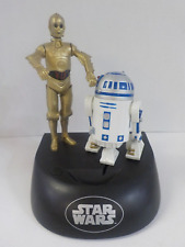 N G1127 VTG 1995 Star Wars Electronic Moving Talking Coin Bank R2-D2 C-3PO for sale  Shipping to South Africa