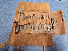 Holtzapffel tools leather for sale  BUCKINGHAM