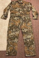 VTG Gander Mountain RealTree Camouflage Coveralls Camo Paintball Airsoft Hunting for sale  Shipping to South Africa
