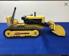 Vintage TONKA TRENCHER Yellow Bulldozer 1960’s Toy Pressed Steel Metal Truck for sale  New Haven