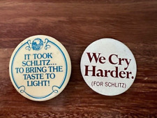 Vintage schlitz pin for sale  Fort Worth