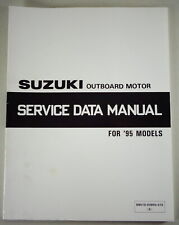 Usado, Datos de servicio y especificaciones técnicas motor fueraborda Suzuki para modelos 1995 segunda mano  Embacar hacia Argentina