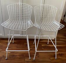set 2 metal bar stools for sale  Narberth