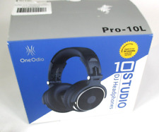 Fones de ouvido OneOdio Pro 10L sobre orelha 50mm driver com fio estúdio DJ fone de ouvido azul comprar usado  Enviando para Brazil