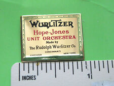 Wurlitzer organ hat for sale  Weimar