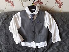 Boys grey waistcoat for sale  LLANYBYDDER