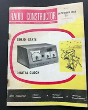Radio constructor december for sale  UK