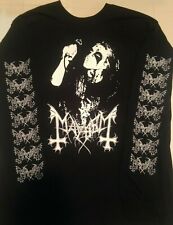 Mayhem Dead Manga Longa Camisa Darkthrone Per Ohlin Dead Euronymous Lordes Do Caos comprar usado  Enviando para Brazil