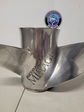 QUICKSILVER MIRAGE Stainless Steel Propeller, Outboard Prop 48-13700 19P for sale  Shipping to South Africa