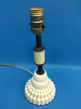 Lâmpada elétrica de cabeceira de vidro leitoso padrão de unha recortada lâmpada de cabeceira comprar usado  Enviando para Brazil