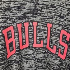 Camiseta Adidas Chicago Bulls Oficial NBA Digital Negra y Gris Para Hombre Talla Grande segunda mano  Embacar hacia Argentina