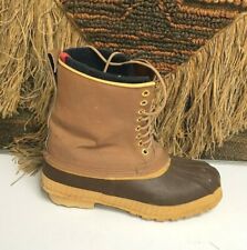 Weather spirits duck weatherproof Brown/Black Steel Shank boots  Men’s size 11  for sale  Cincinnati