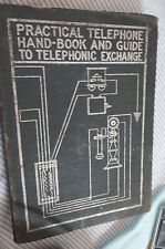 Práctico manual telefónico y guía para intercambio telefónico primera impresión 1902 segunda mano  Embacar hacia Argentina