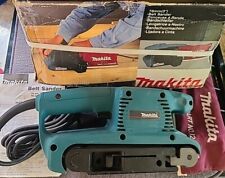 MAKITA  9910 3" x 18" BELT SANDER 5.6 AMP + BAG BOX INSTRUCTIONS NICE COND, used for sale  Shipping to South Africa